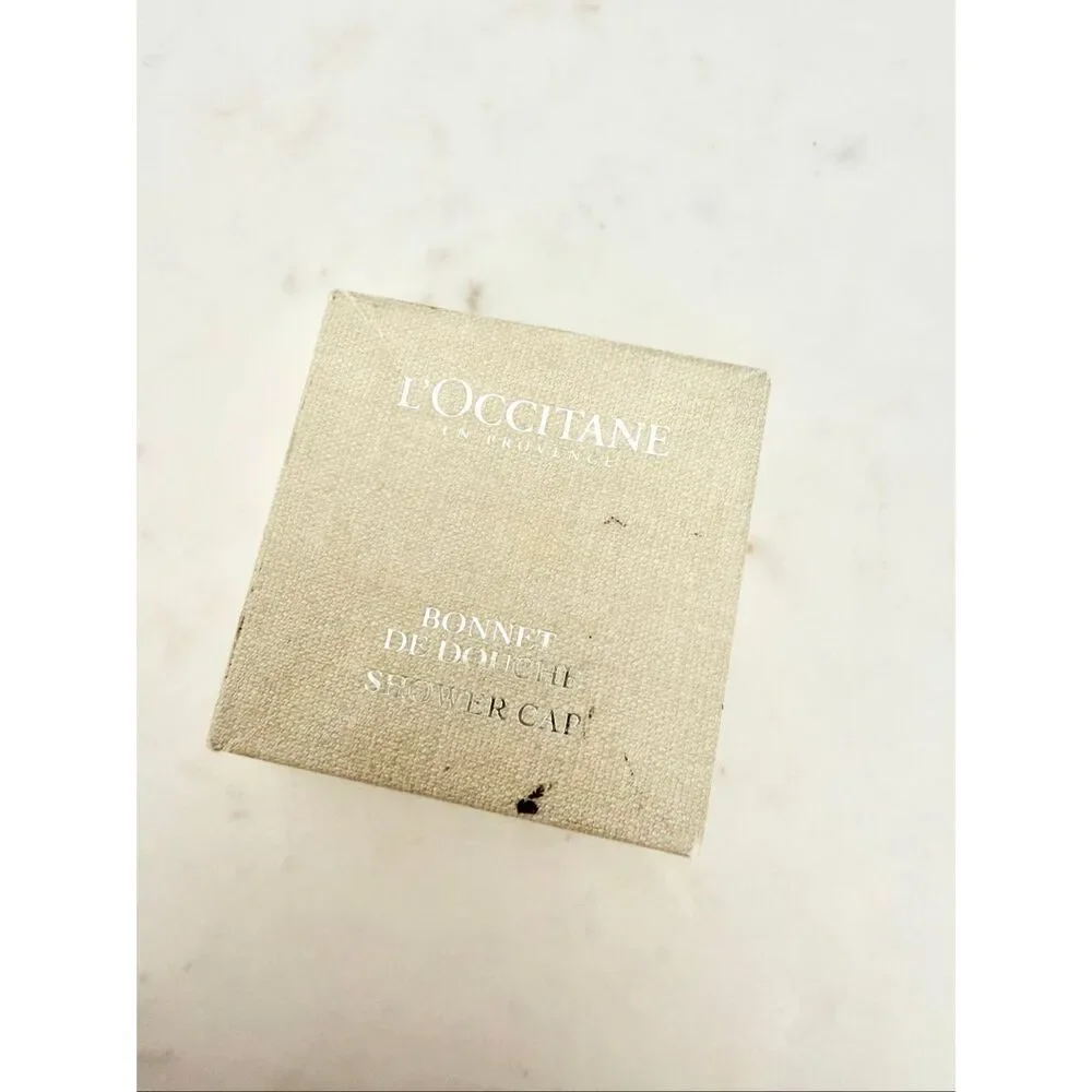 L’Occitane en Provence Hotel Collection Shower Cap Travel Size New